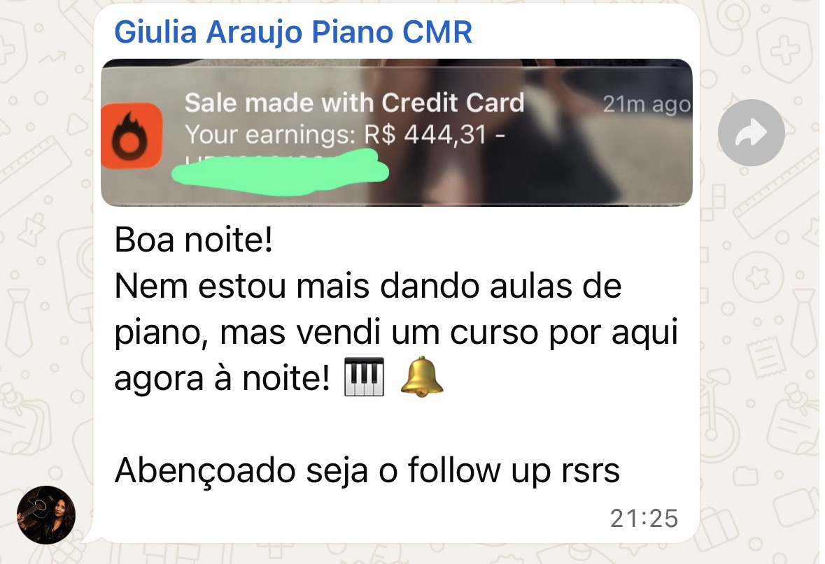 Depoimento de aluna 13